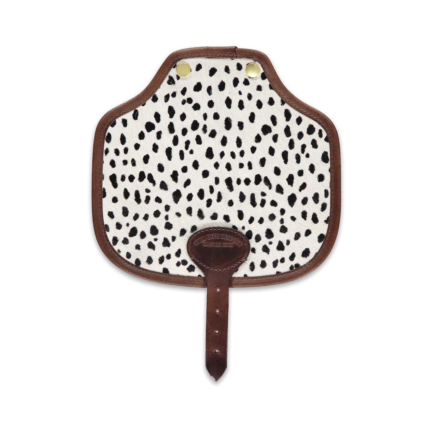 Rosalind Saddle Bag - Dalmatian Print - Will Bees Bespoke