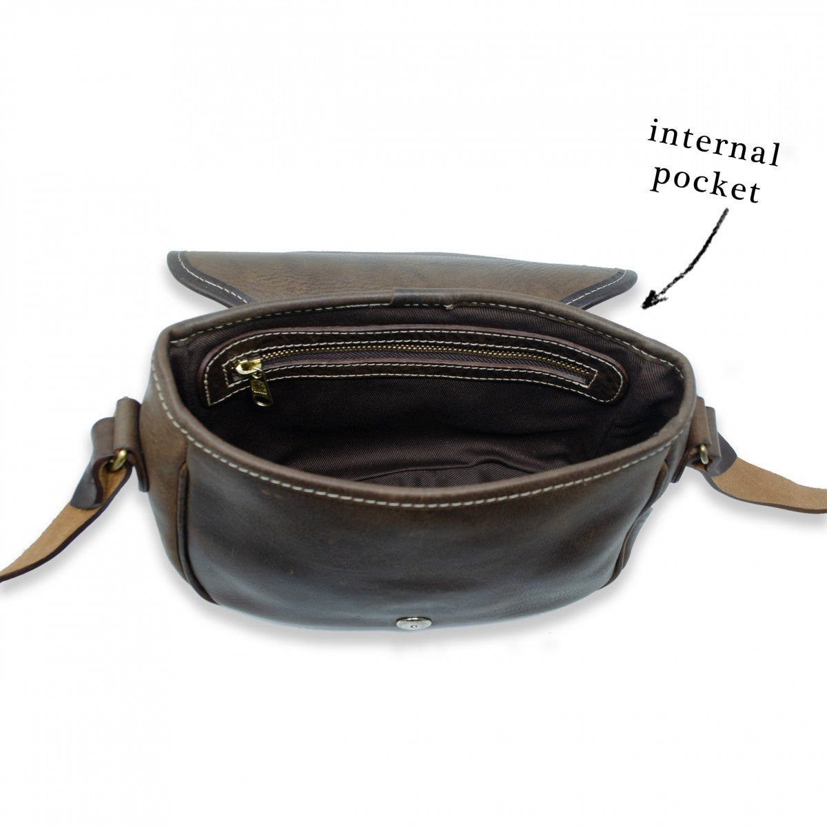 Rosalind Saddle Bag - Leather - Will Bees Bespoke