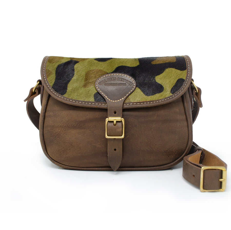 Rosalind Saddle Bag - Camo Print - Will Bees Bespoke