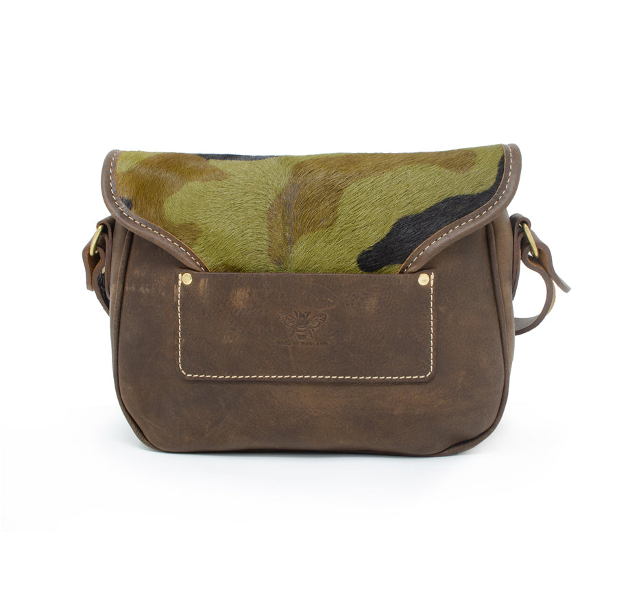 Rosalind Saddle Bag - Camo Print - Will Bees Bespoke