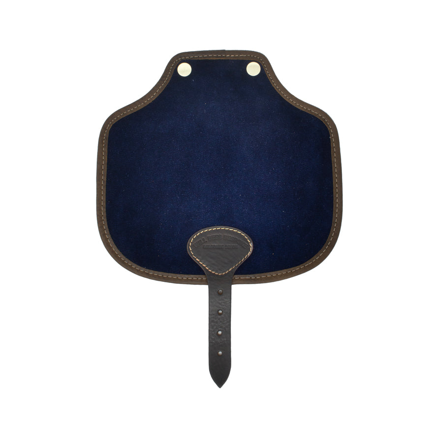 Rosalind Saddle Bag - Navy Velvet - Will Bees Bespoke