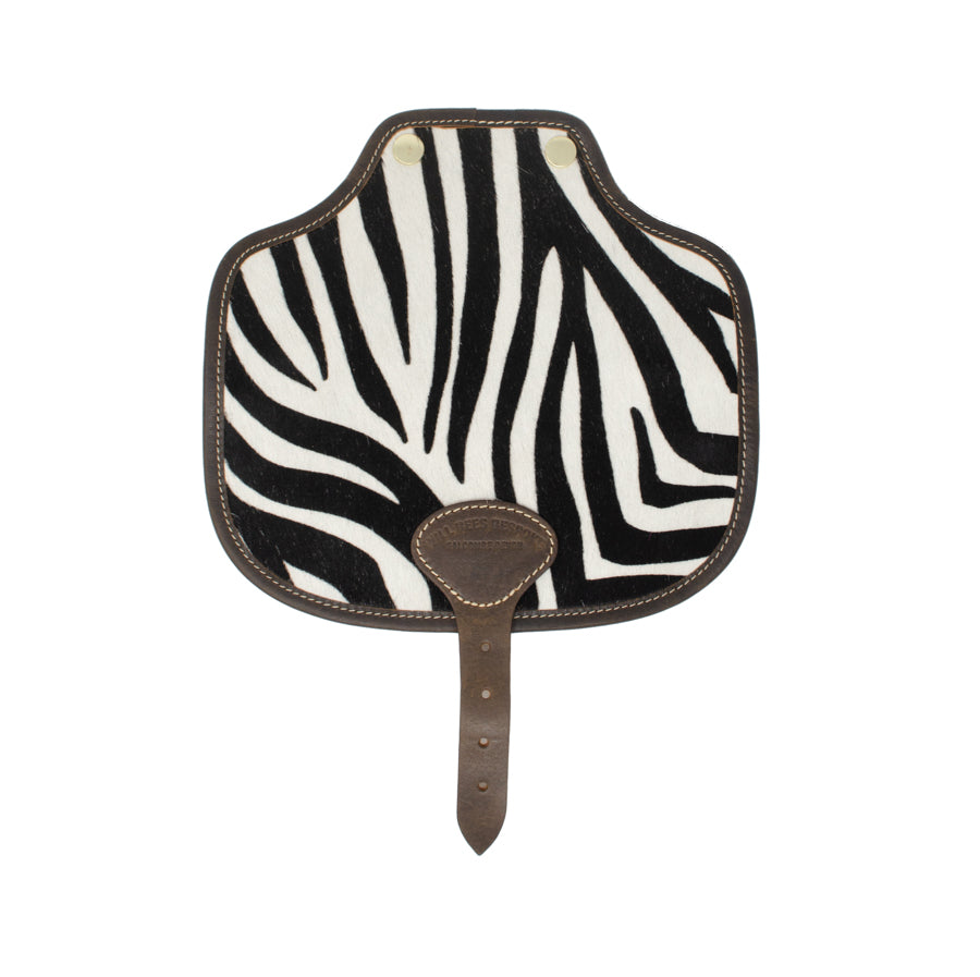 Rosalind Saddle Bag - Zebra Print - Will Bees Bespoke