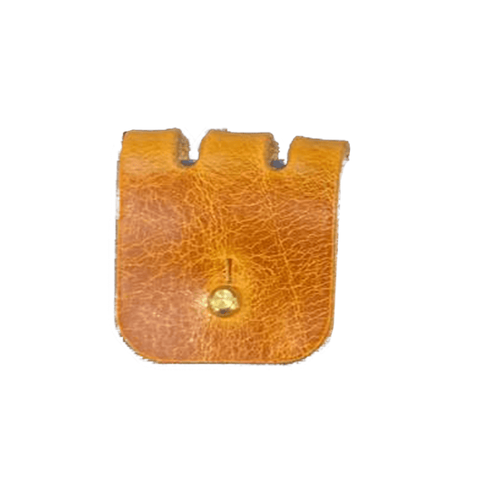 Leather Cable Tidy - Tan - Will Bees Bespoke