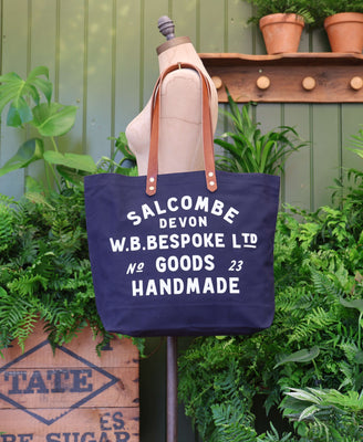 Canvas Tote - Navy