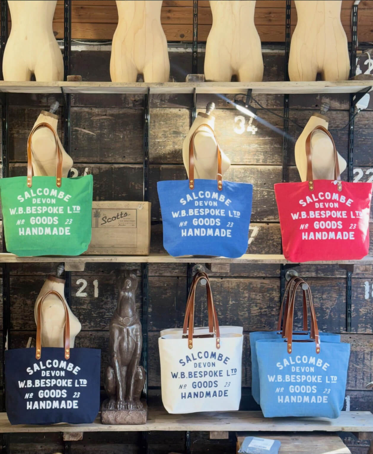 Canvas Tote - Ecru