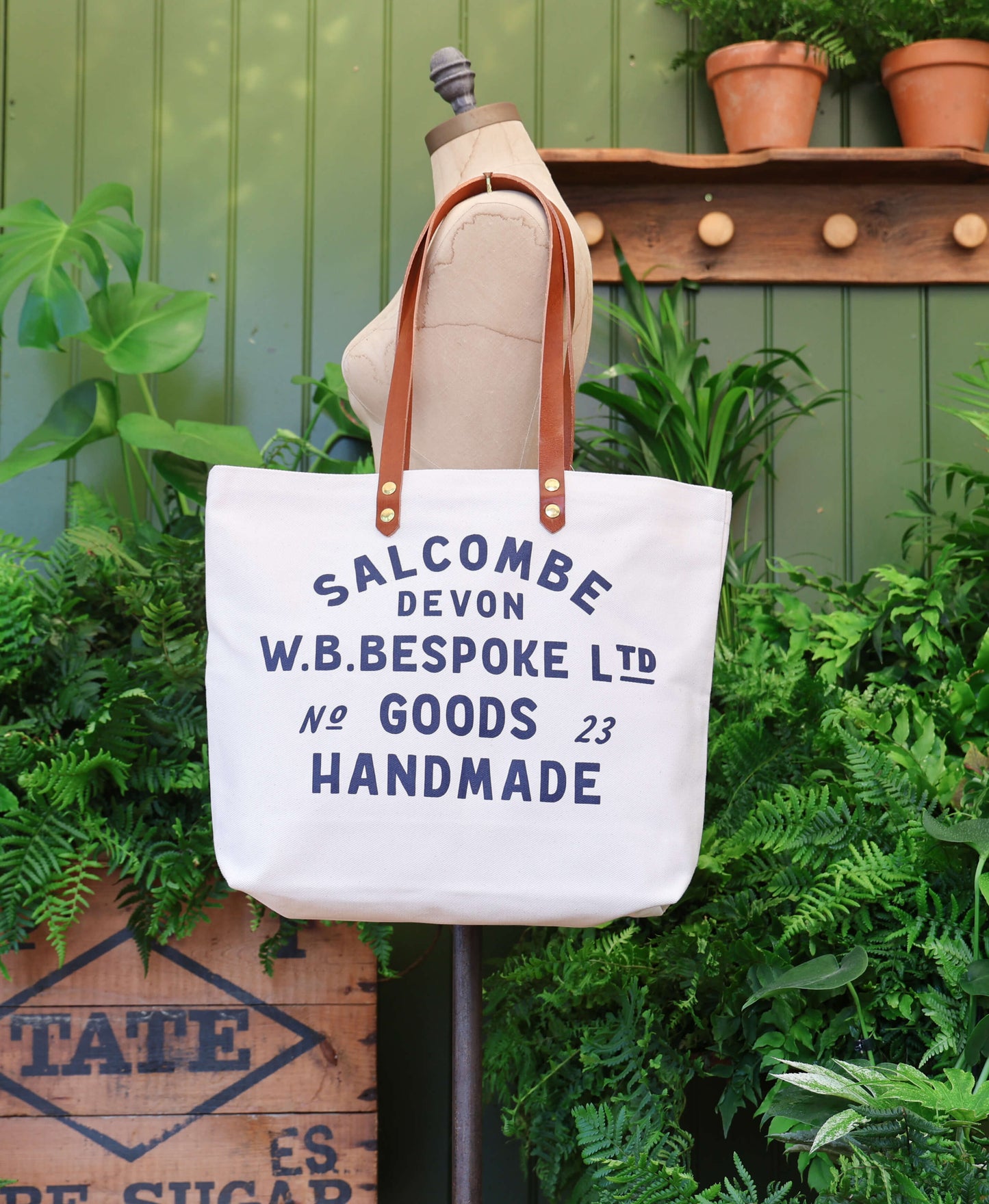 Canvas Tote - Ecru