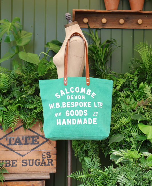 Canvas Tote - Green