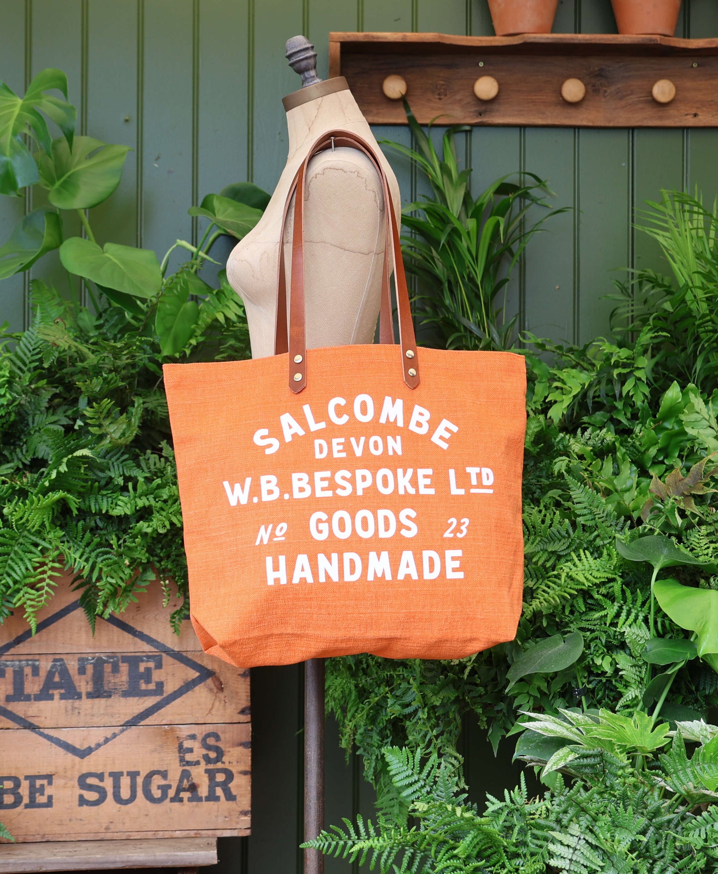 Canvas Tote - Orange