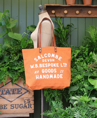 Canvas Tote - Orange