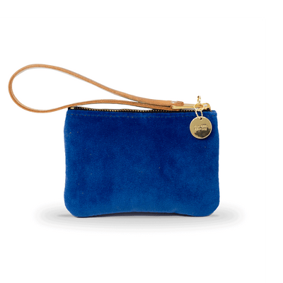 Jane Coin Purse - Blue Velvet