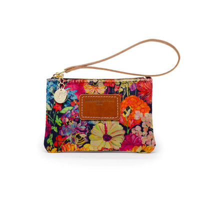 Jane Coin Purse - Bumblebee Garden in Mini Midday Sun