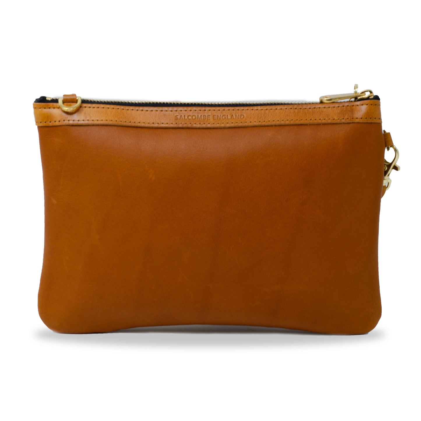 Diana 2 in 1 Clutch - Tan Leather