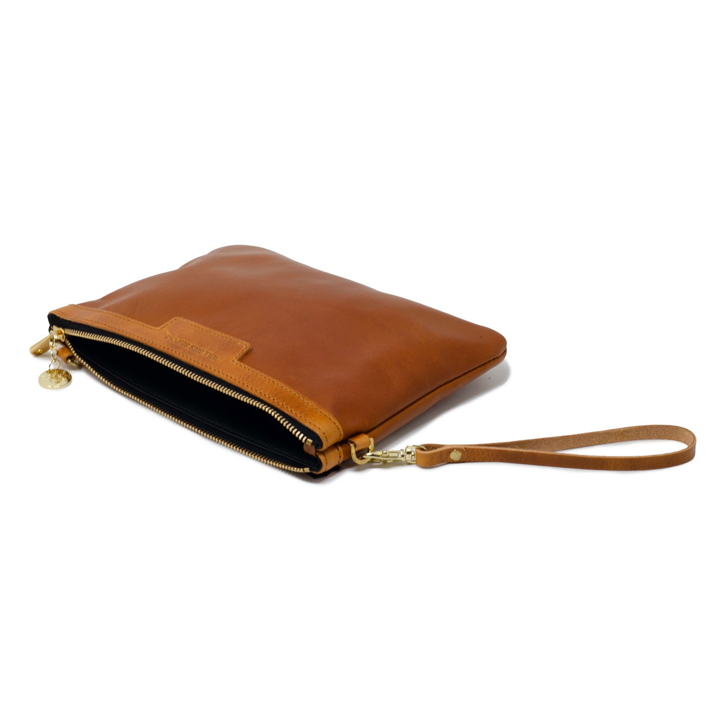 Diana 2 in 1 Clutch - Tan Leather