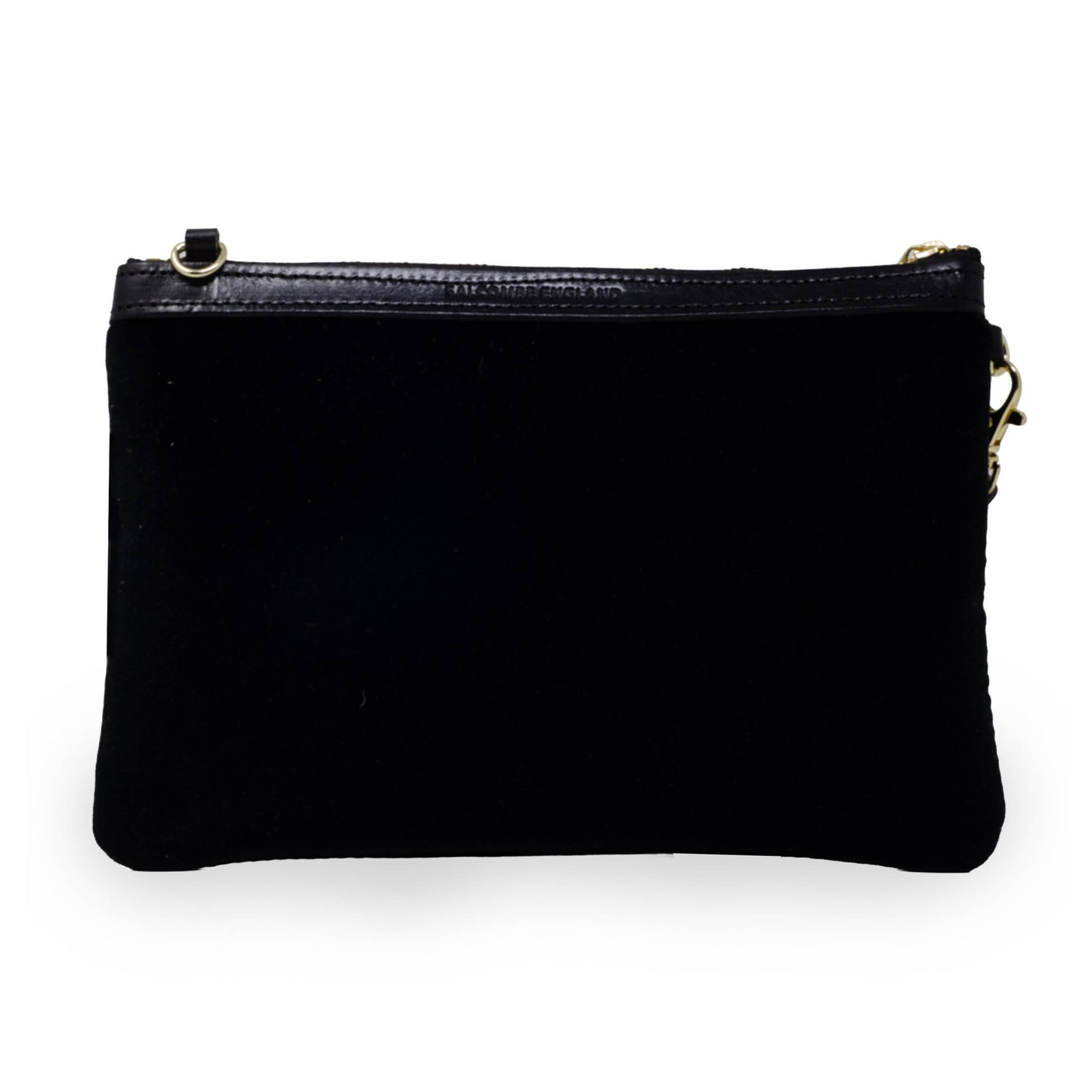 Diana 2 in 1 Clutch - Black Velvet