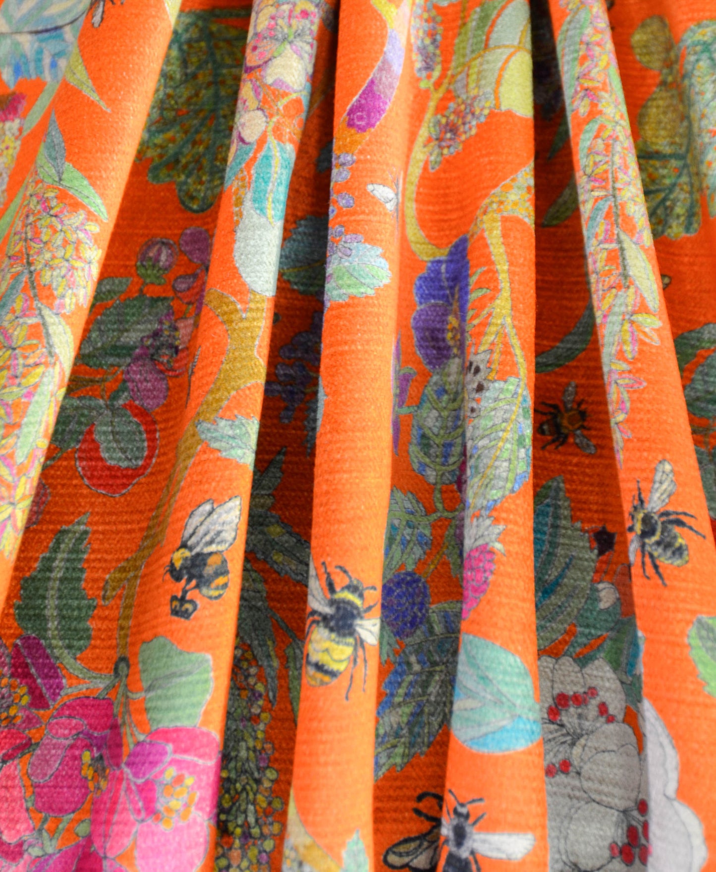 Fabric by the Metre - Bee Tree in Nectar - Will Bees Bespoke