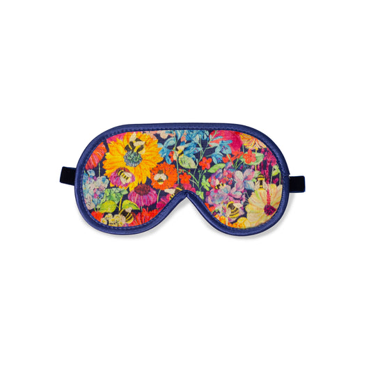 Eye Mask - Bumblebee Garden in Mini Midday Sun - Will Bees Bespoke