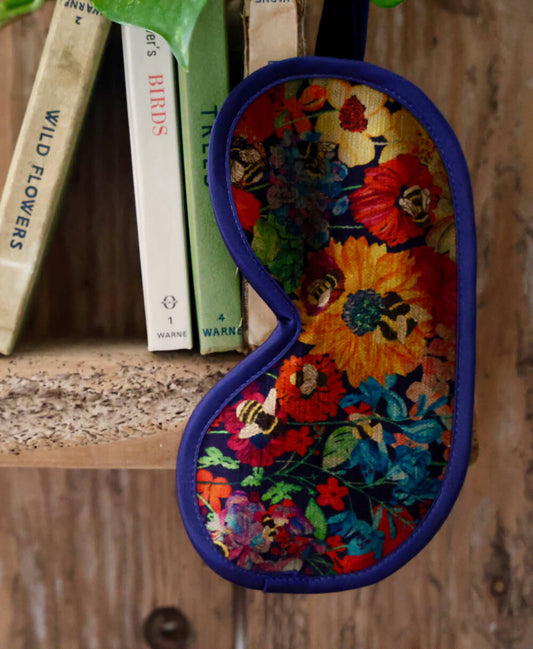 Eye Mask - Bumblebee Garden in Mini Midday Sun