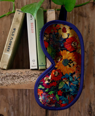 Eye Mask - Bumblebee Garden in Mini Midday Sun