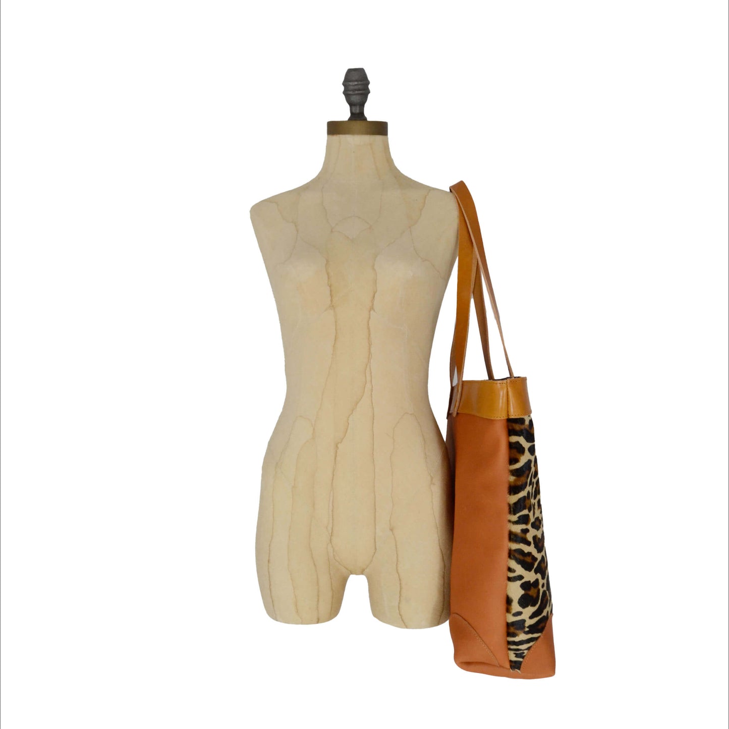 Large Tote - Leopard Print - Will Bees Bespoke