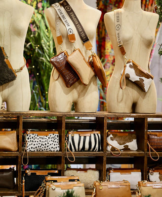 Mini Diana 2 in 1 Clutch - Dalmatian Print