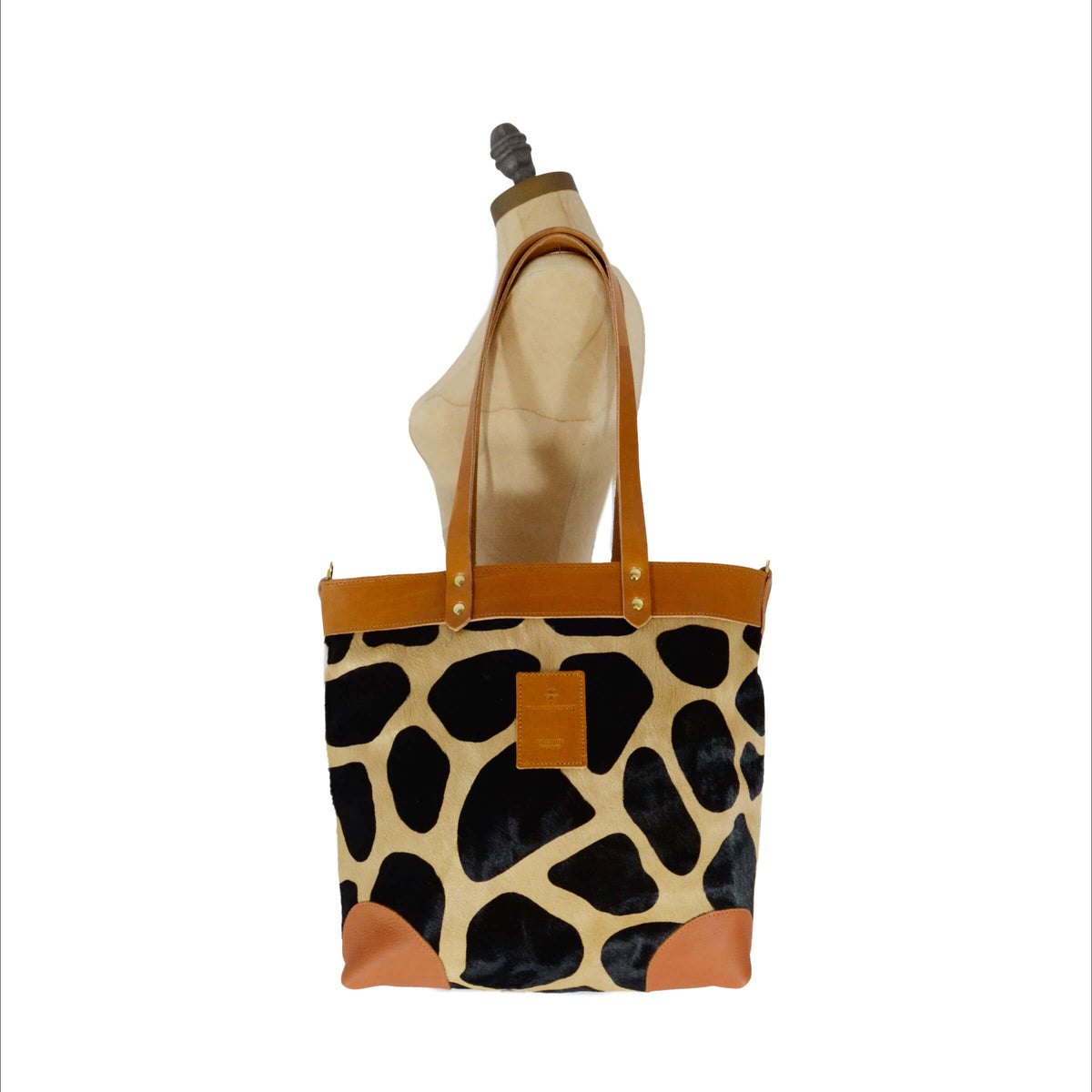 Medium Tote - Giraffe Spot - Will Bees Bespoke