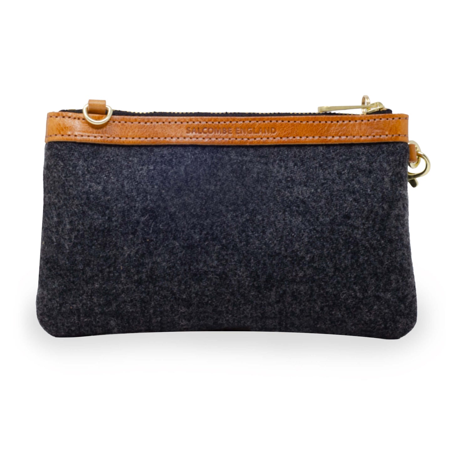 Mini Diana 2 in 1 Clutch - Dark Grey Wool