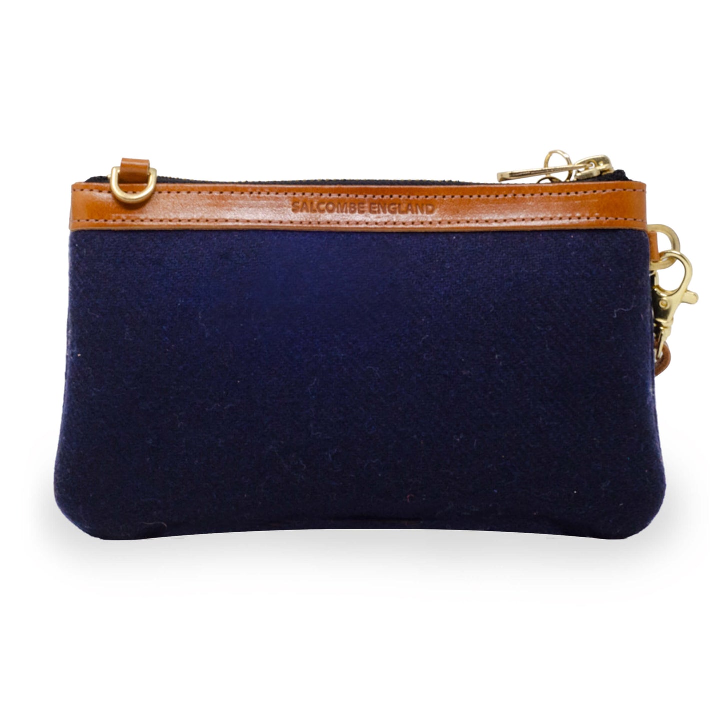 Mini Diana 2 in 1 Clutch - Navy Wool