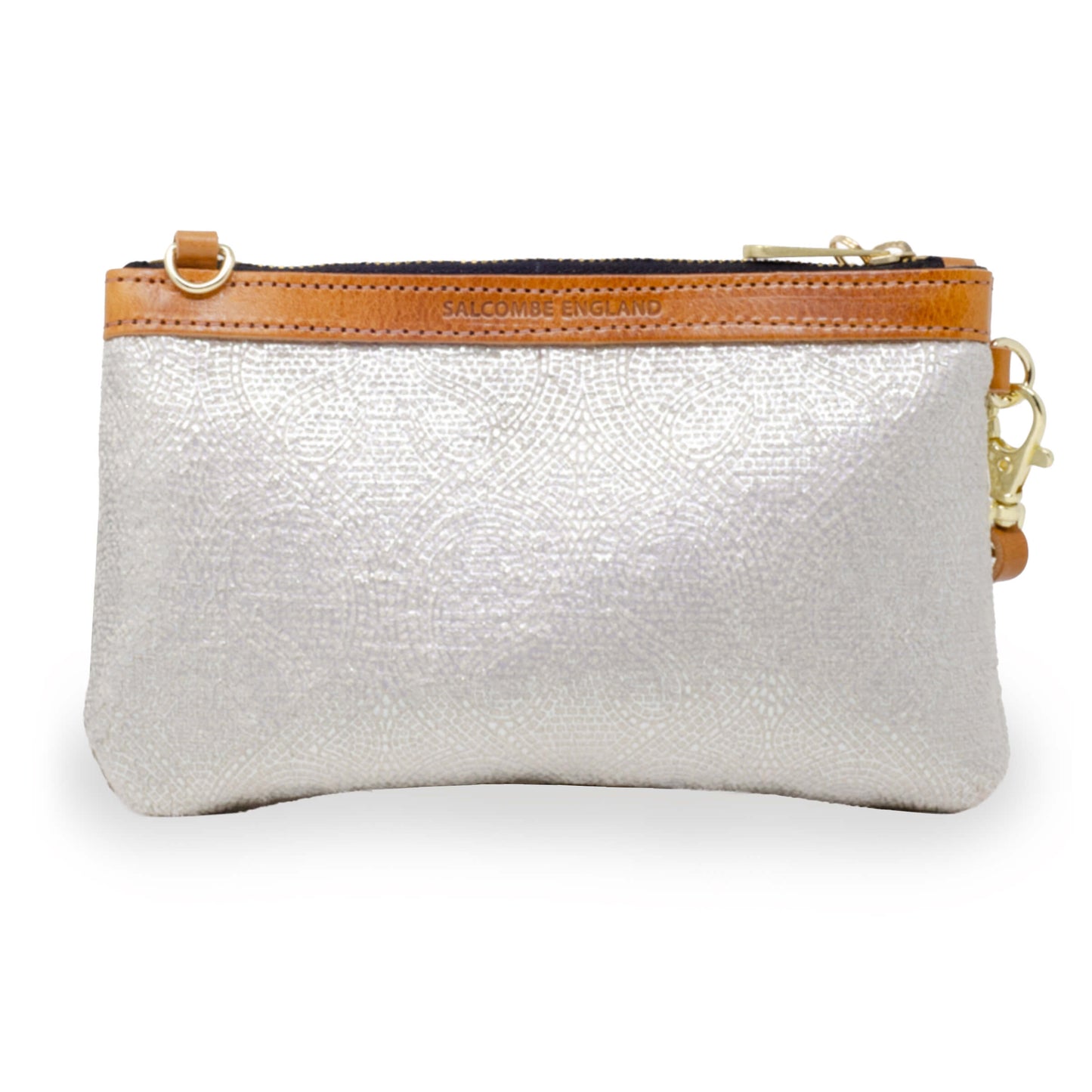 Mini Diana 2 in 1 Clutch - Cream Paisley Sparkle