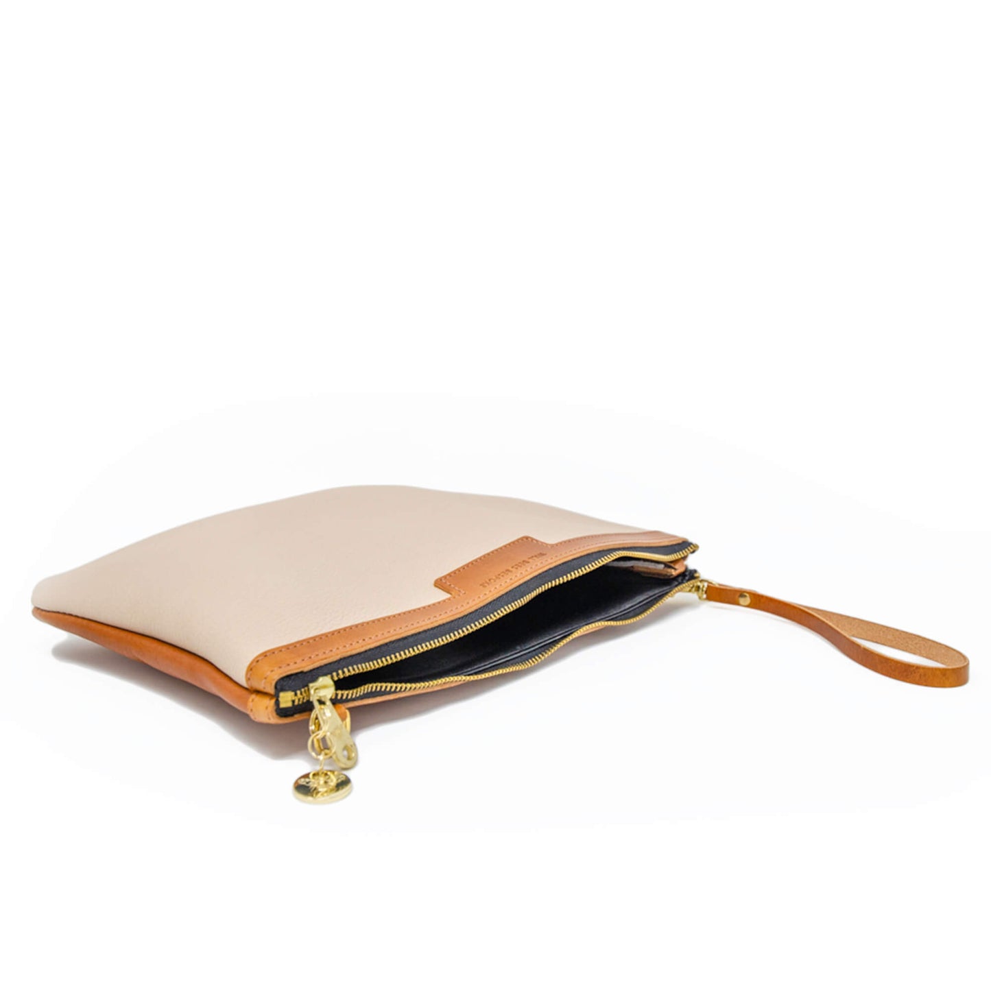 Oversized Diana 2 in 1 Clutch - White Leather