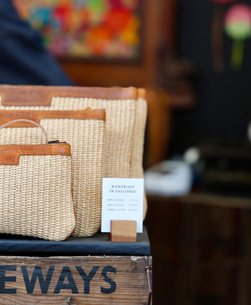 Mini Diana 2 in 1 Clutch - Raffia in Natural