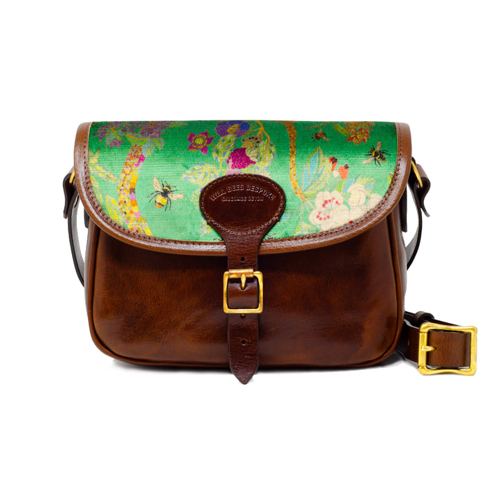 Rosalind Saddle Bag - Bee Tree in Canopy
