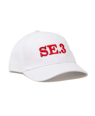 SE.3 Cap - White & Red