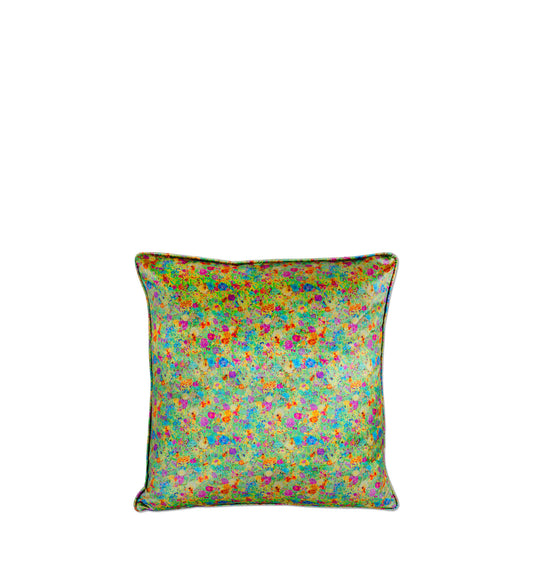 Small Cushion - Bee Meadow in Spring - Will Bees Bespoke