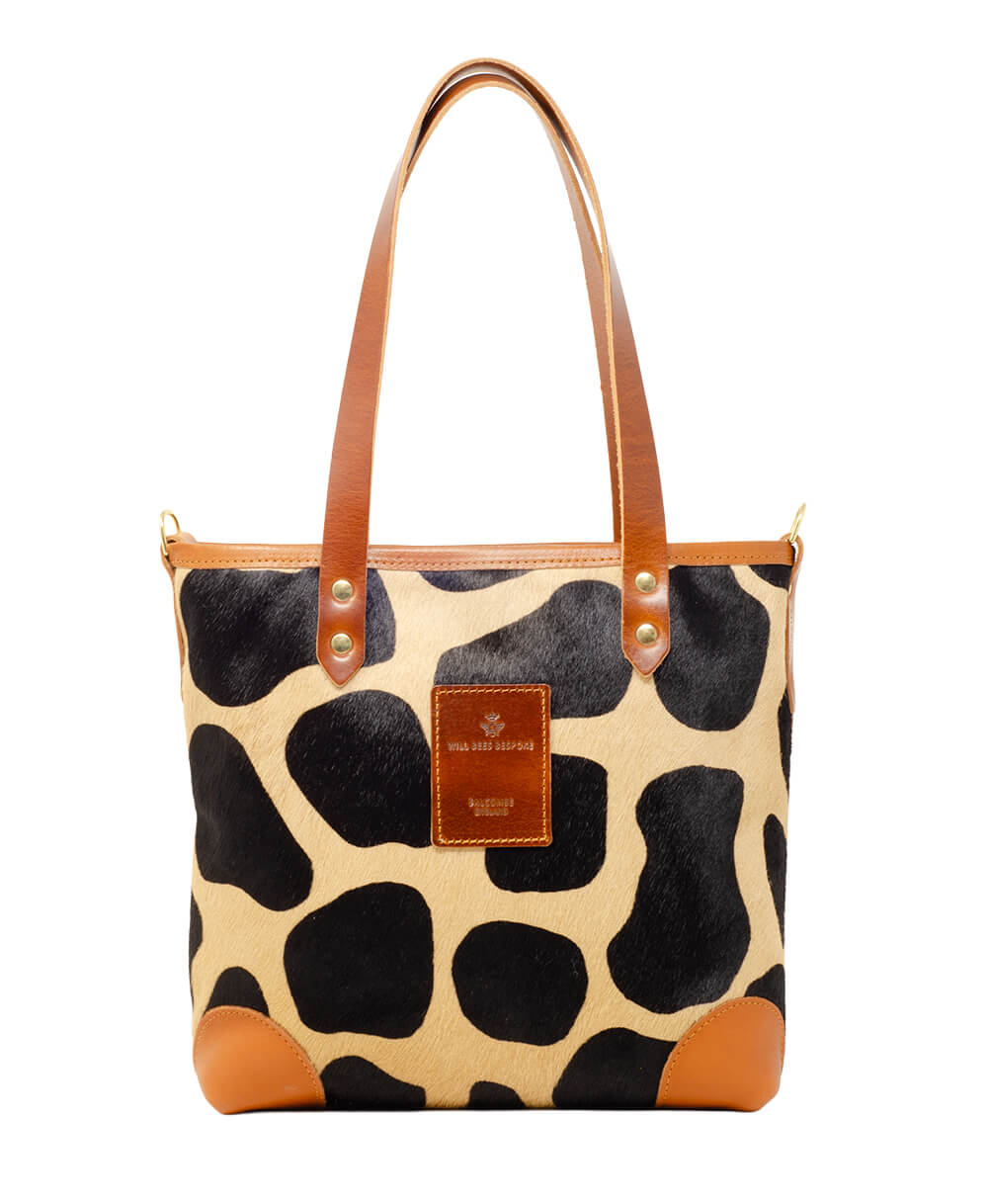 Small Tote - Giraffe Spot