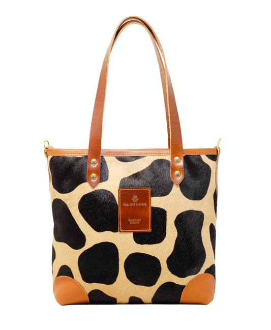 Small Tote - Giraffe Spot