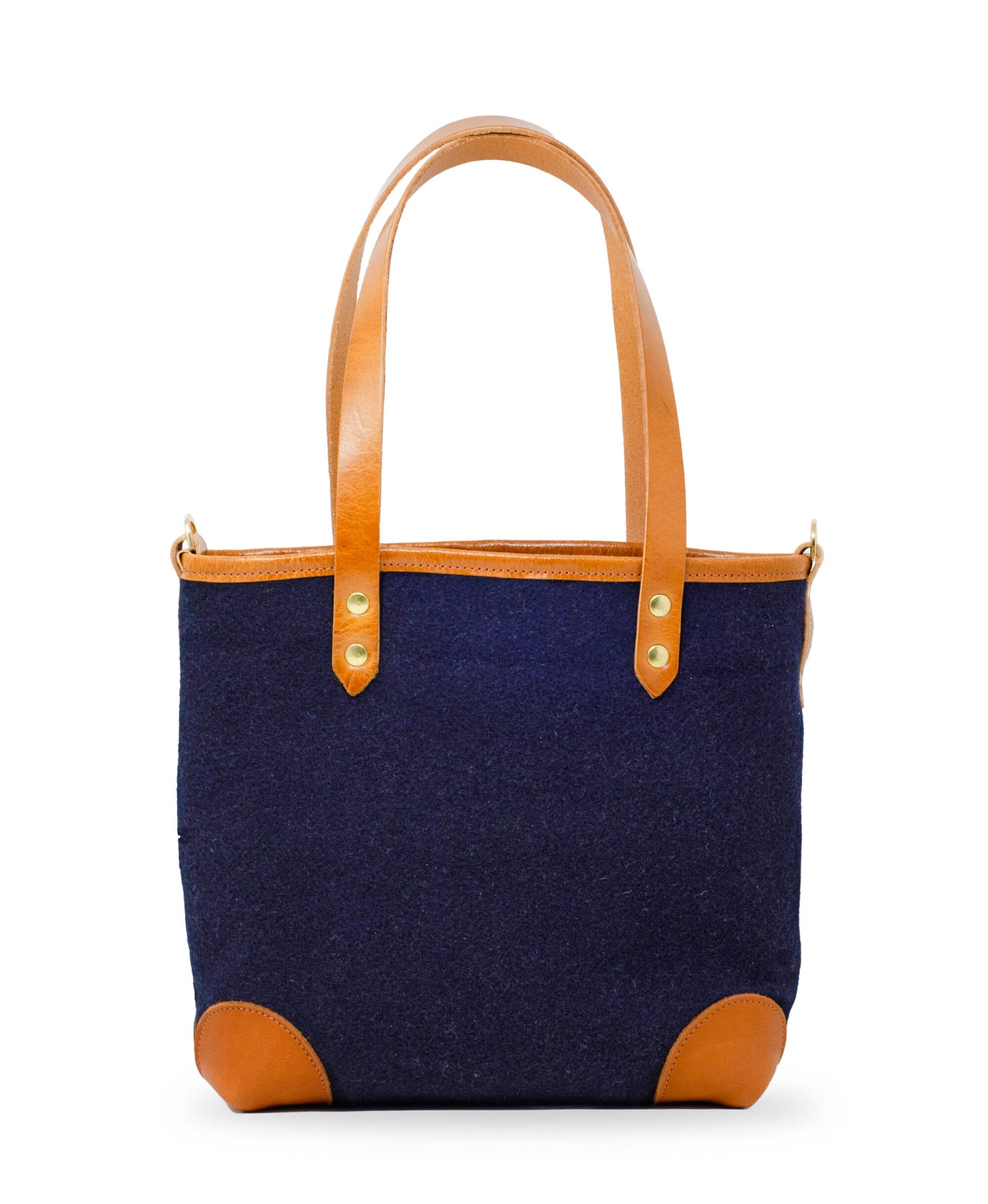 Small Tote - Navy Wool