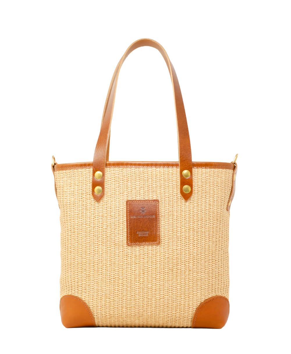 Small Tote - Raffia in Natural