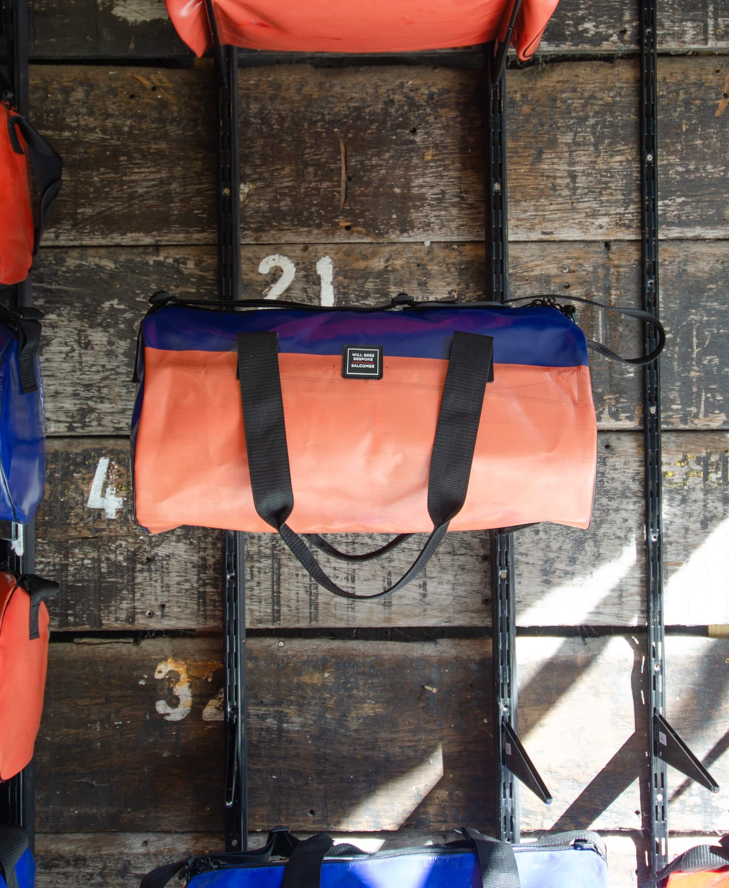 Small Holdall - Recycled Tarp No.01