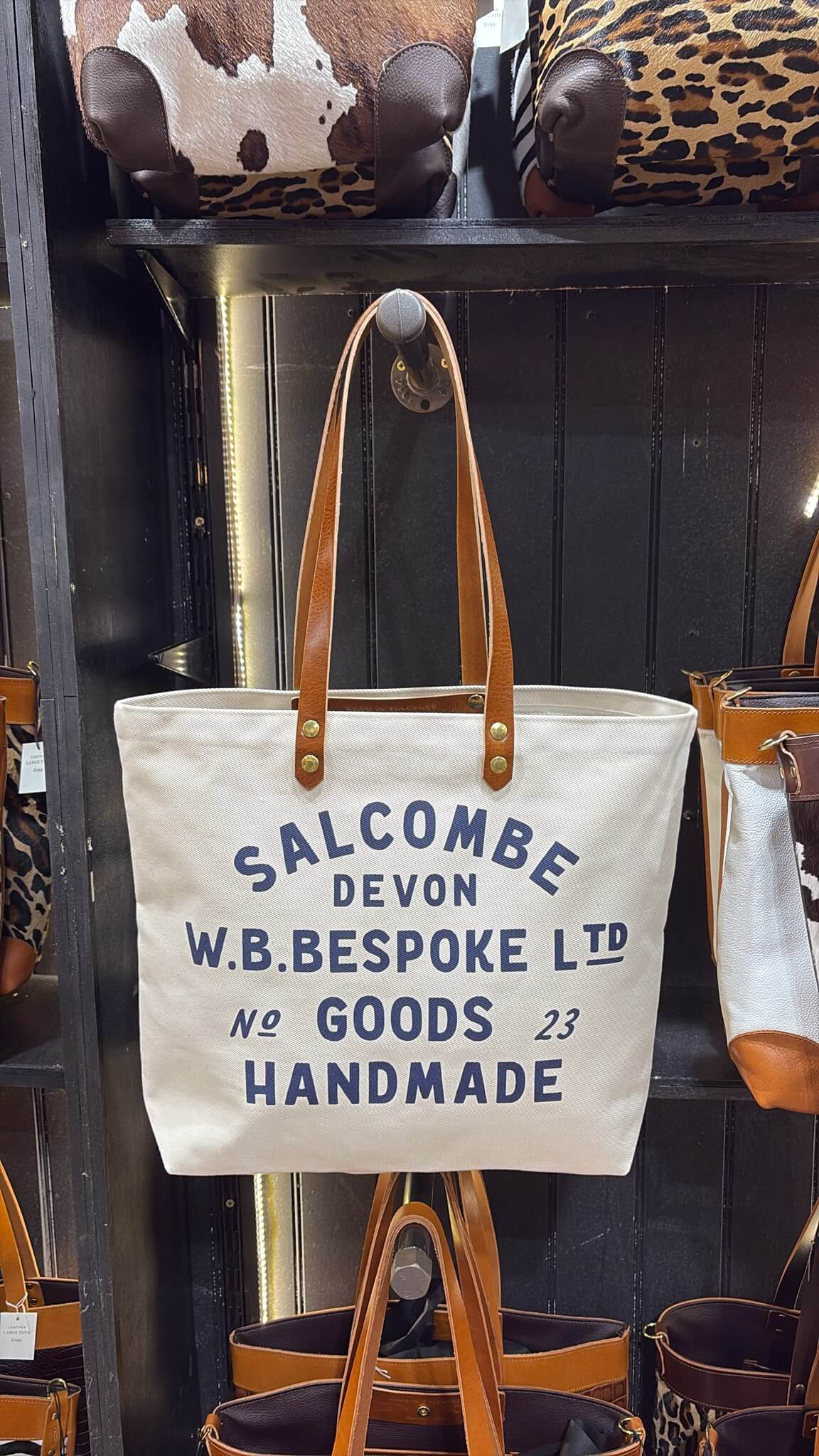 Canvas Tote - Ecru