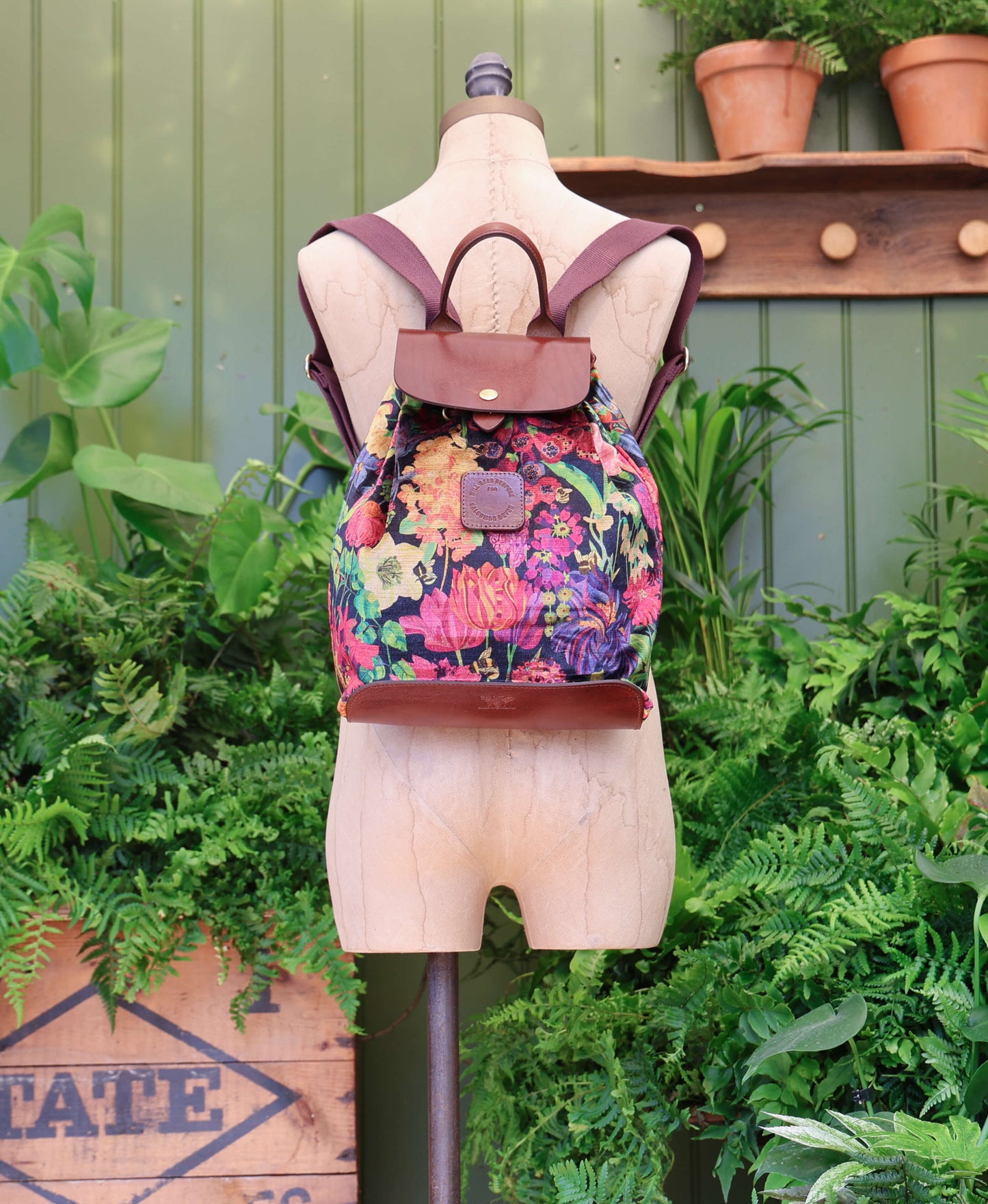 Gertie Backpack - Bee Story in Eden