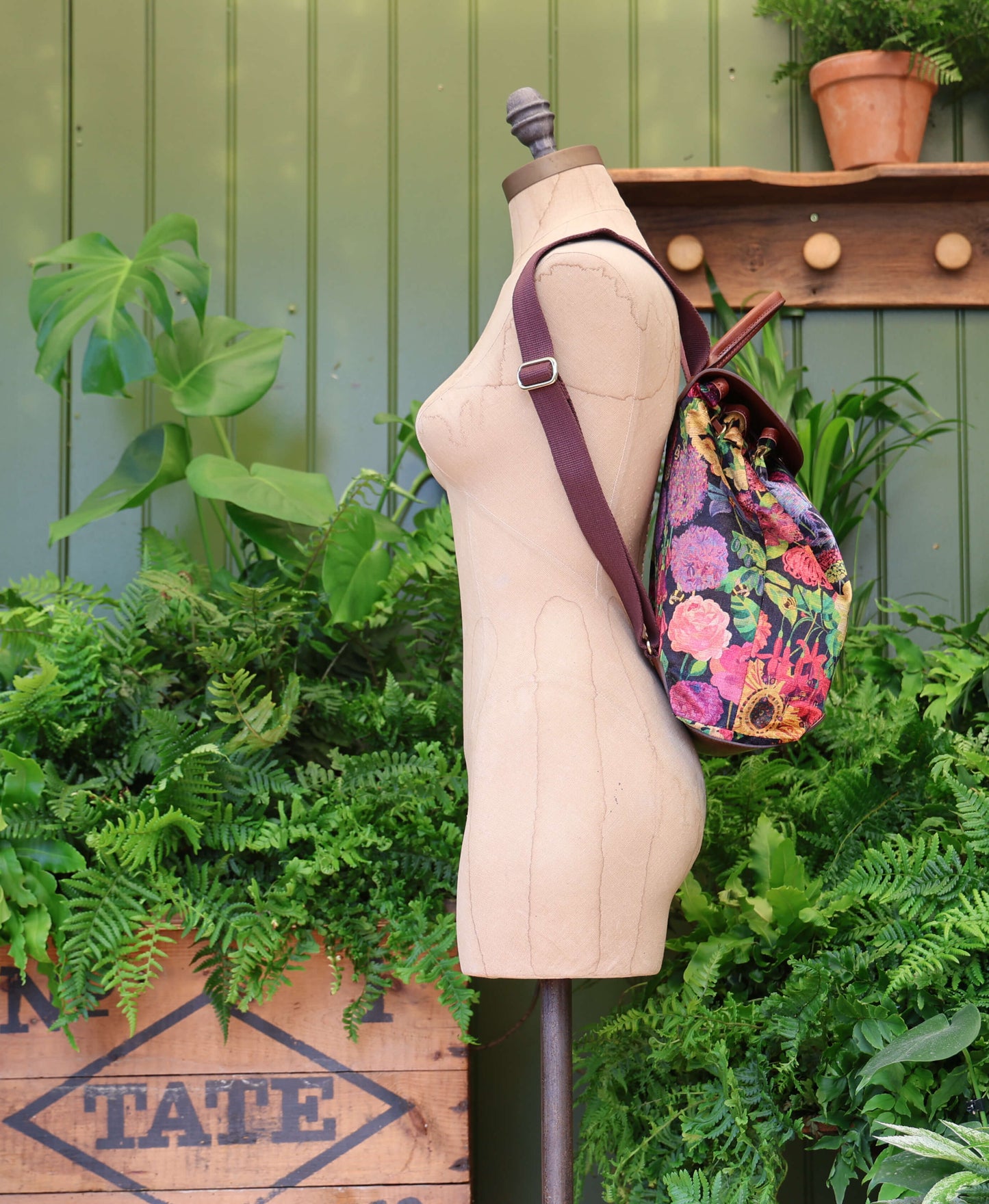Gertie Backpack - Bee Story in Eden