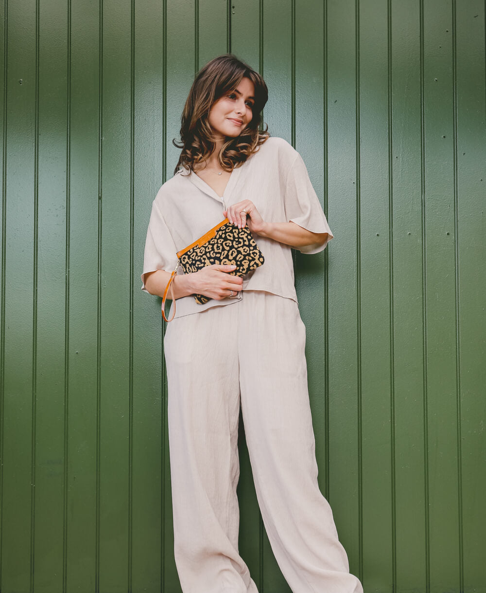 Diana 2 in 1 Clutch - Abstract Leopard