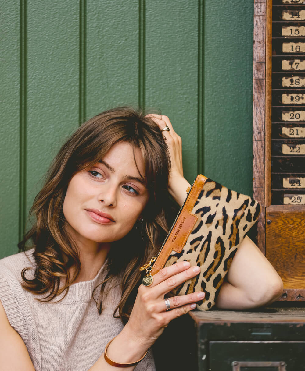 Mini Diana 2 in 1 Clutch - Leopard Print