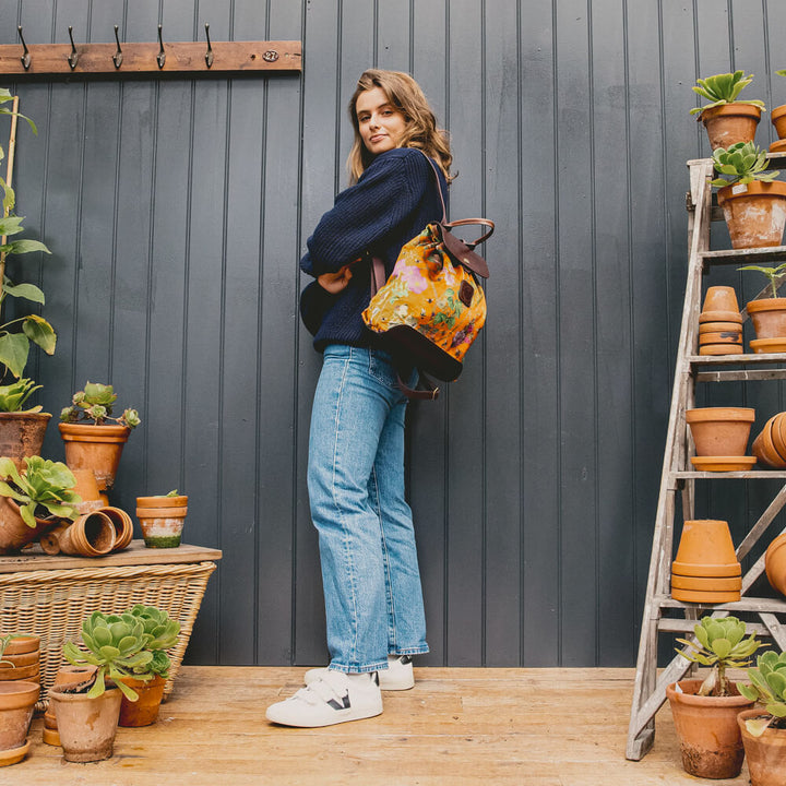 Gertie Backpack - Bee Tree in Nectar
