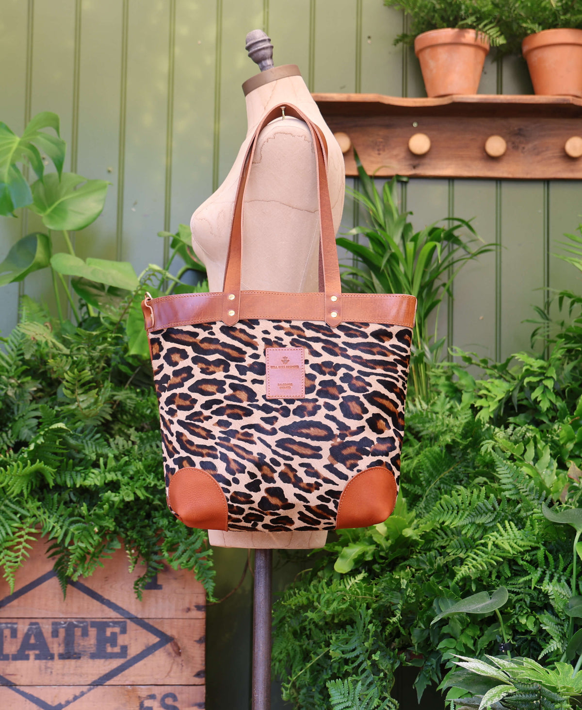 Medium Tote - Leopard Print