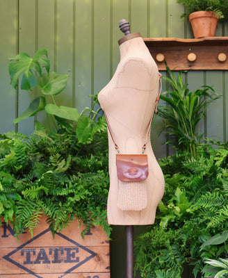 Phone Bag - Raffia in Natural