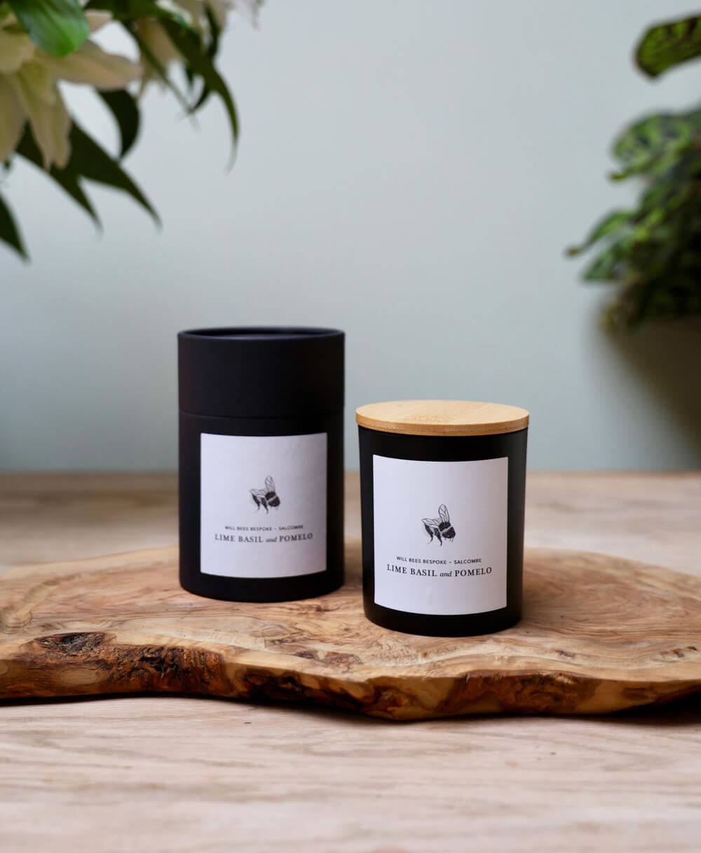Candle - Lime Basil & Pomelo - Will Bees Bespoke