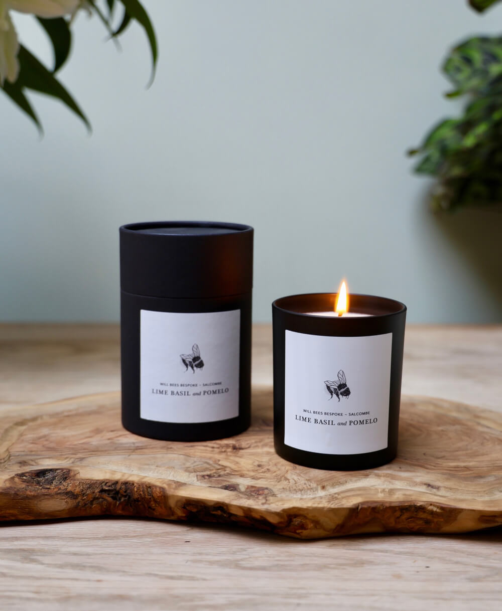 Candle - Lime Basil & Pomelo - Will Bees Bespoke