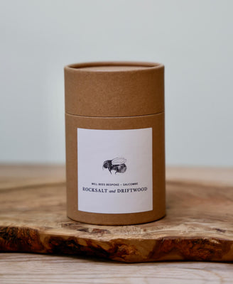 Candle - Rocksalt & Driftwood - Will Bees Bespoke