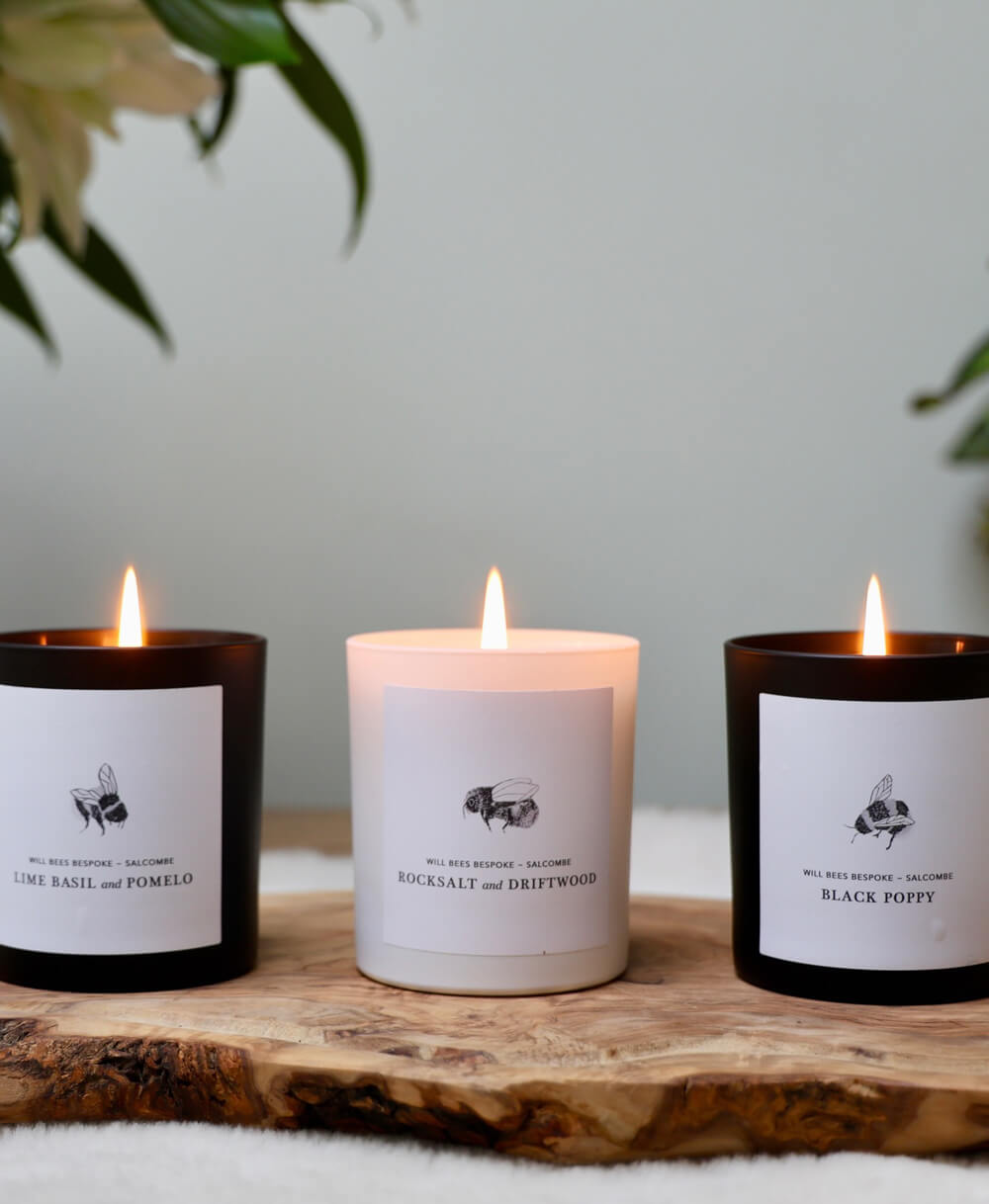 Candle - Lime Basil & Pomelo - Will Bees Bespoke